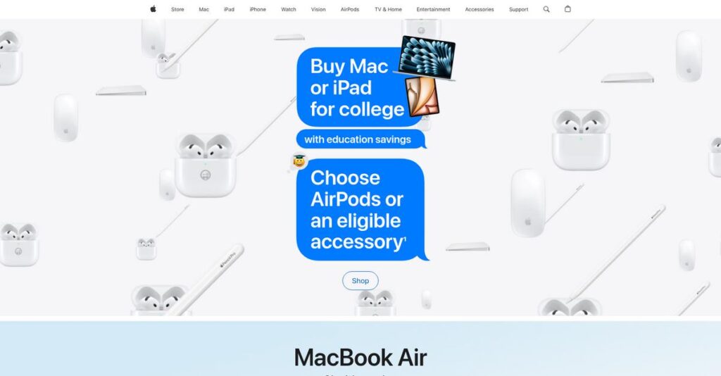 Apple Homepage