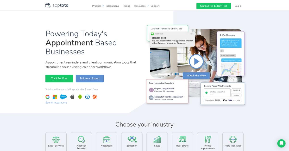 Apptoto Homepage