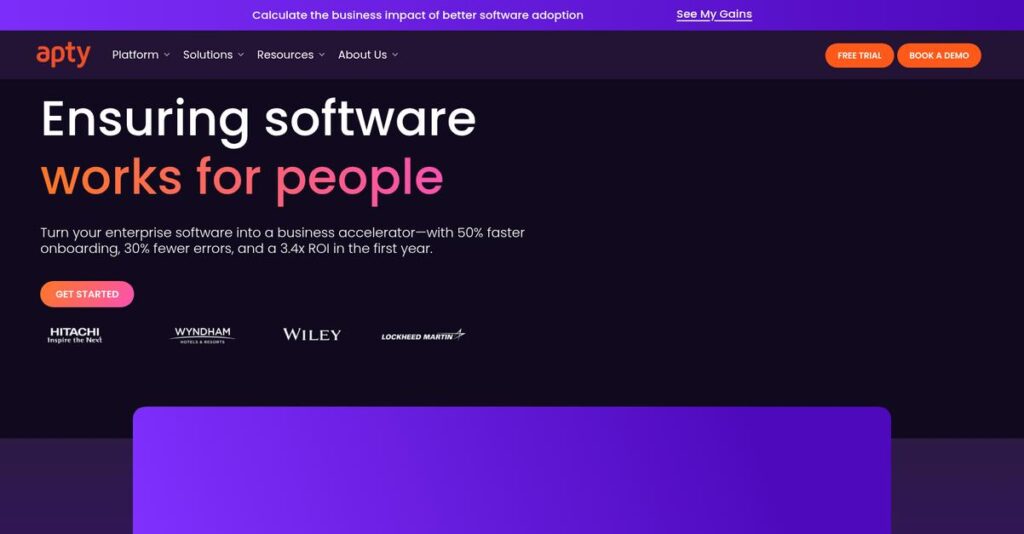 Apty Homepage