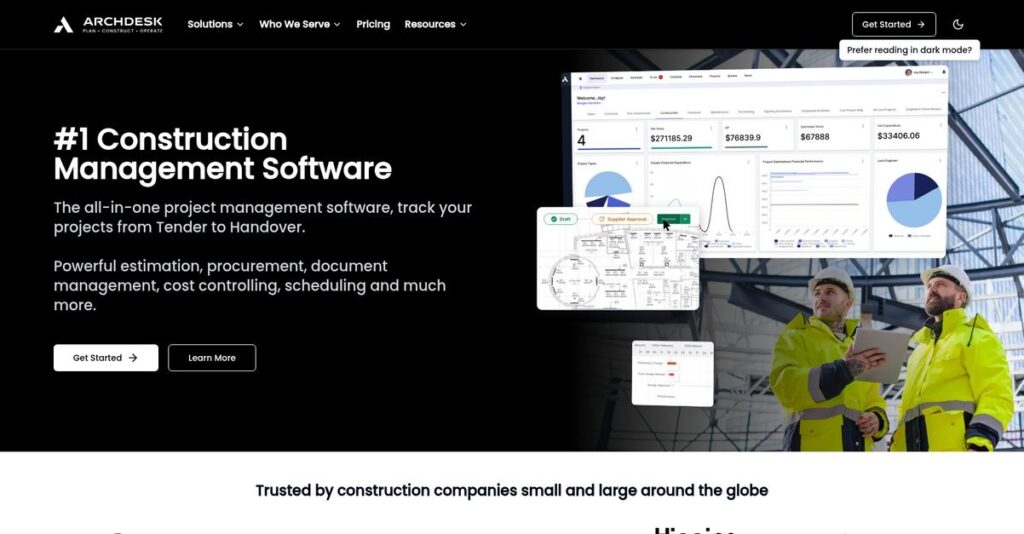 Archdesk Homepage
