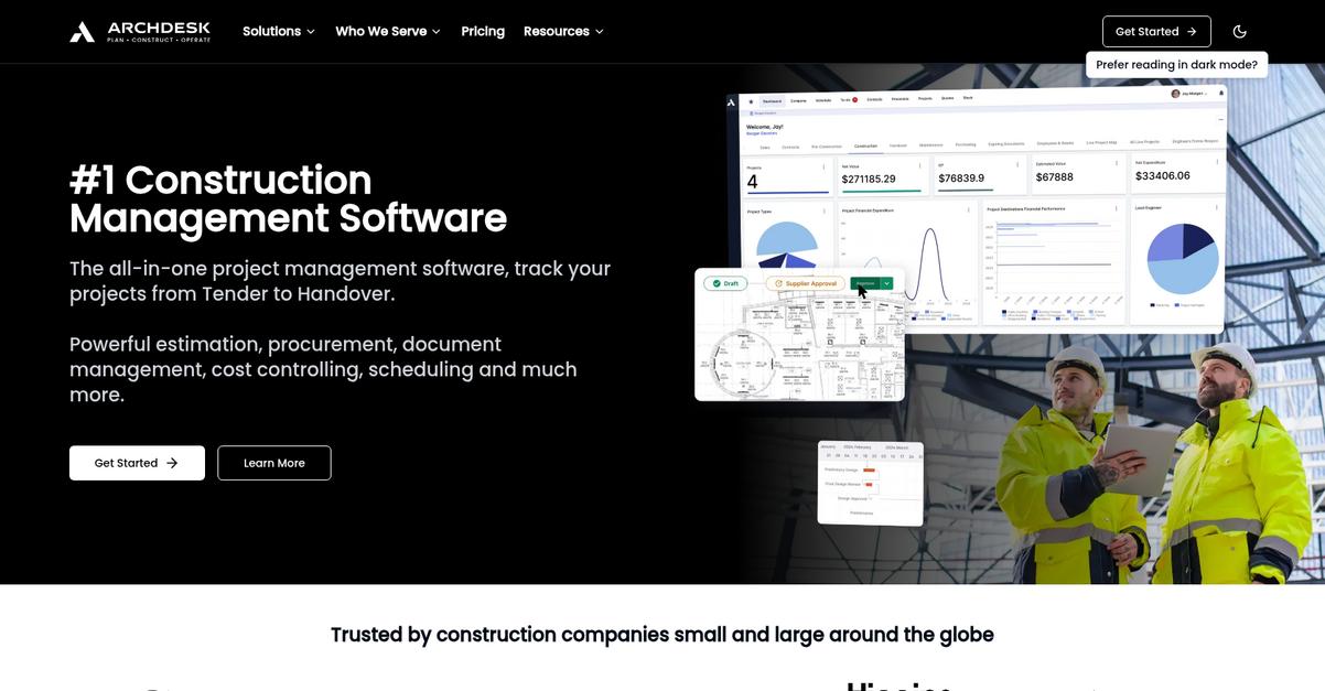 Archdesk Homepage