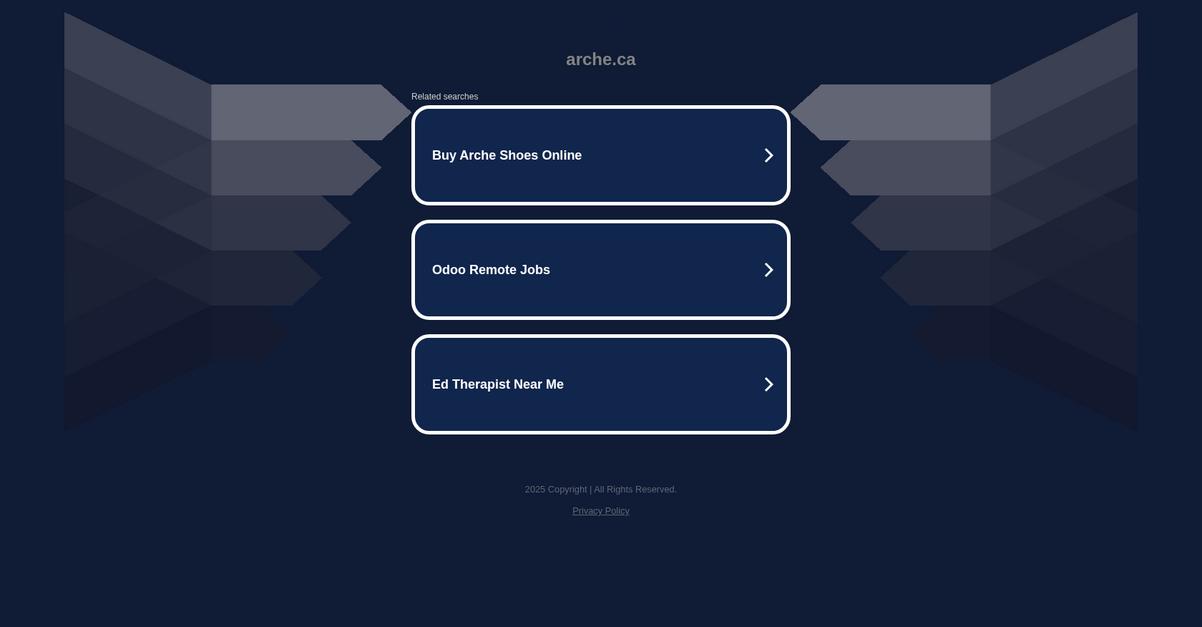 Arche Homepage