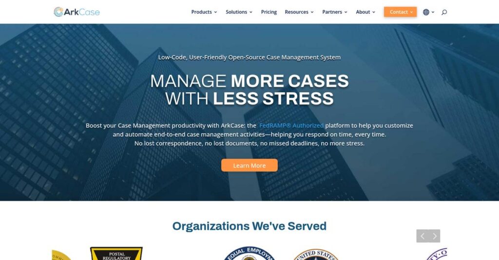 ArkCase Homepage