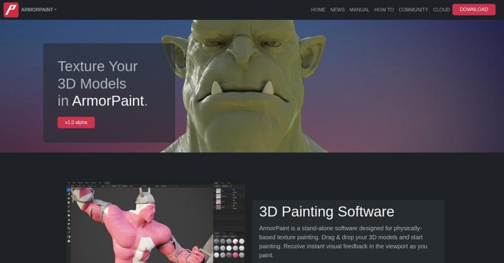 ArmorPaint Homepage