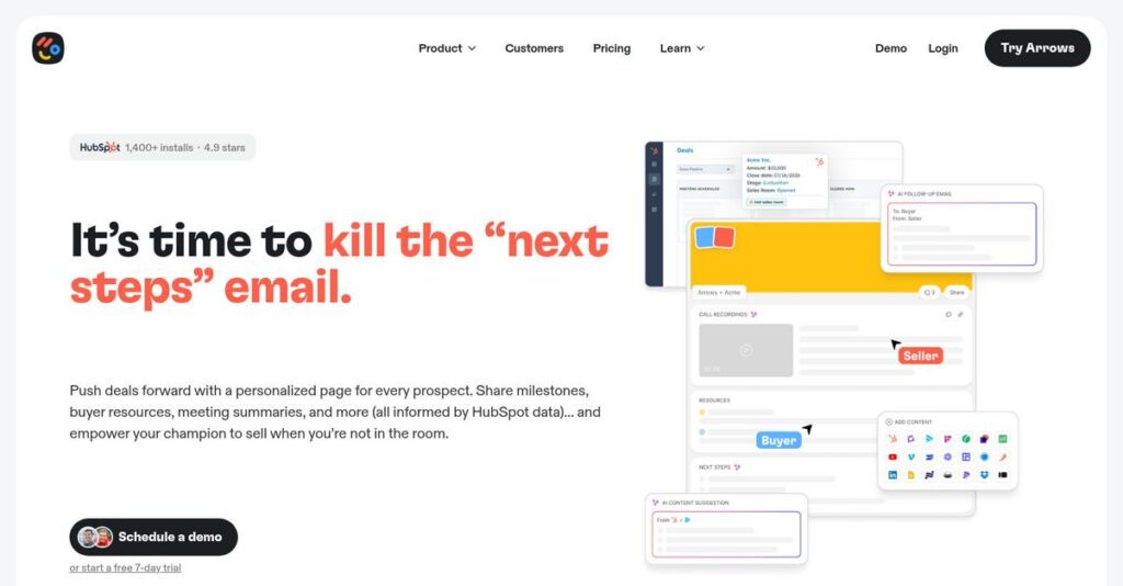 Arrows Homepage