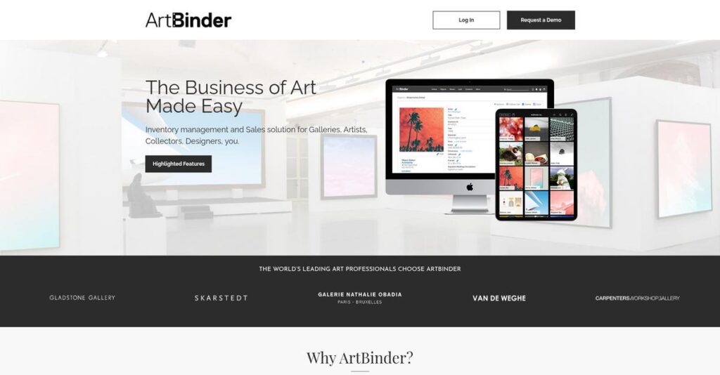 ArtBinder Homepage