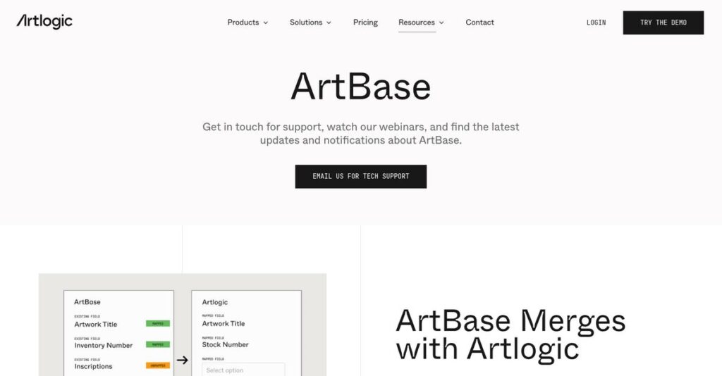 Artlogic Homepage 1