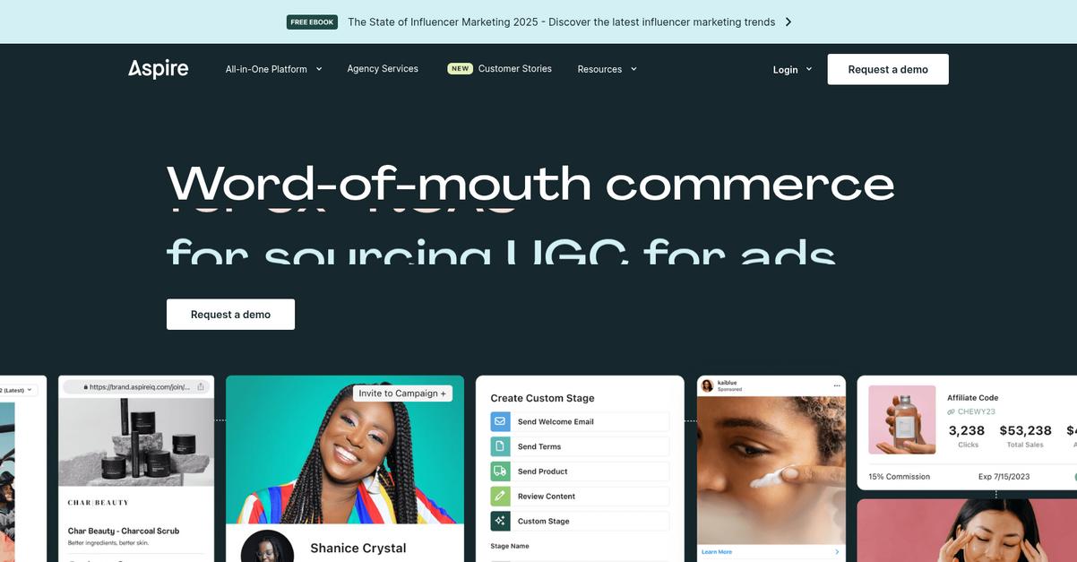 Aspire Homepage