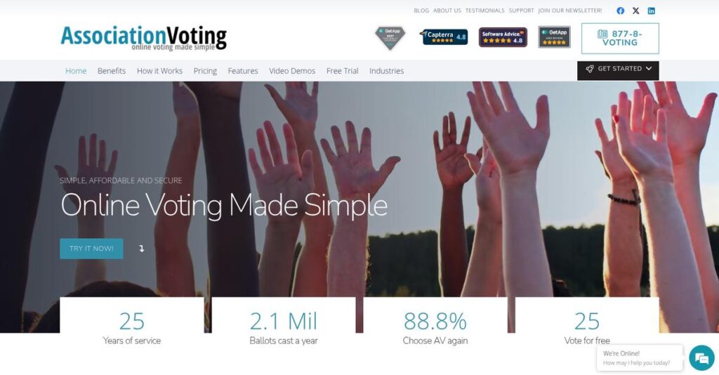 AssociationVoting Homepage