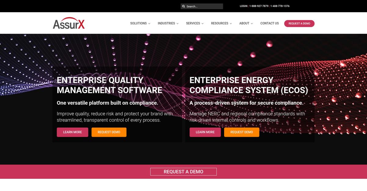 Assur X Homepage