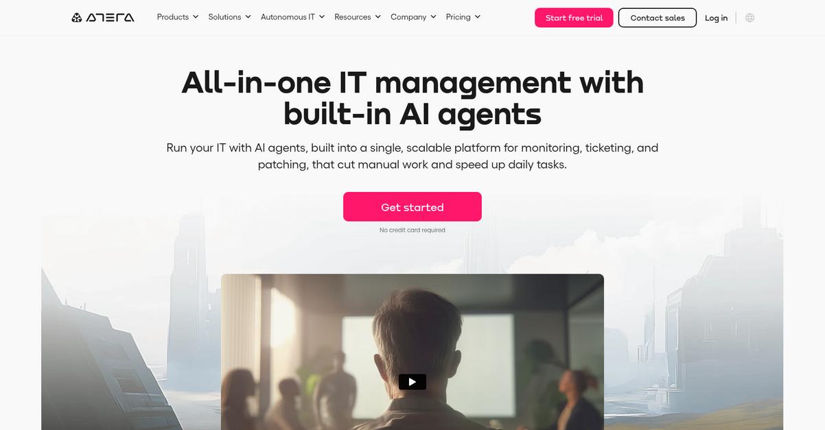 Atera Homepage