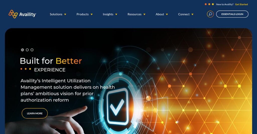 Availity Homepage