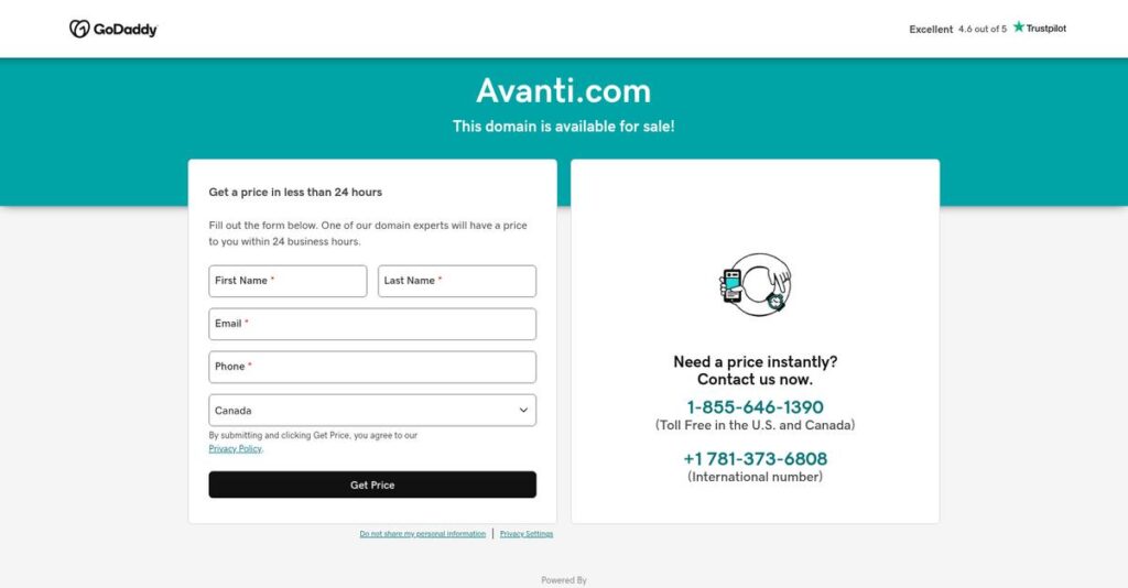Avanti Homepage