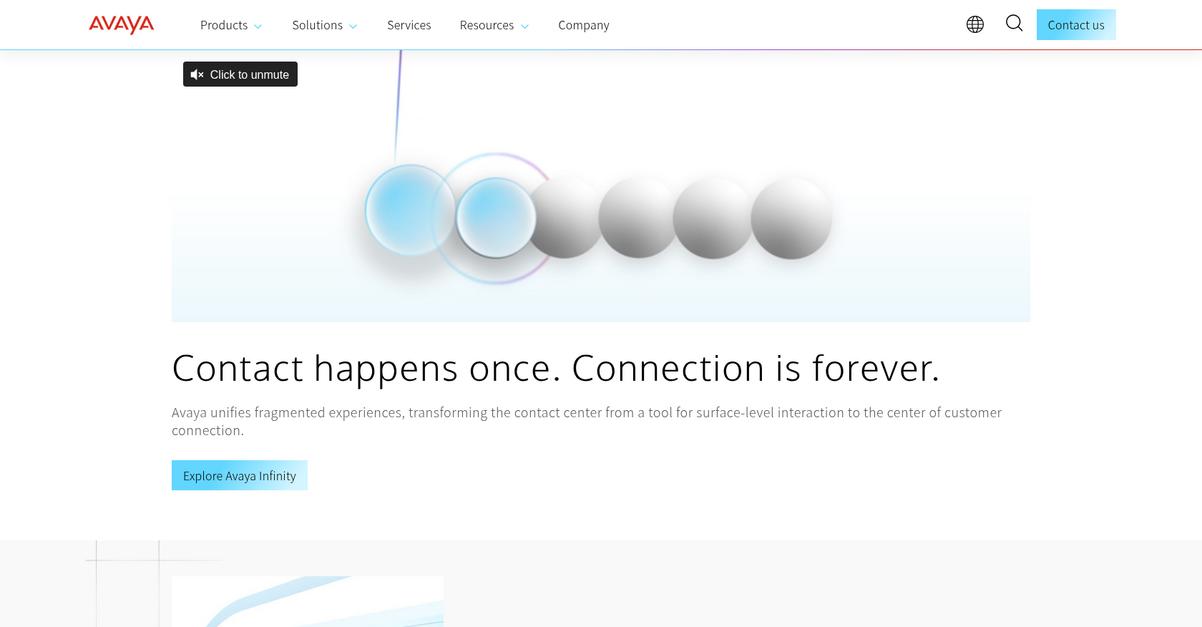 Avaya Homepage