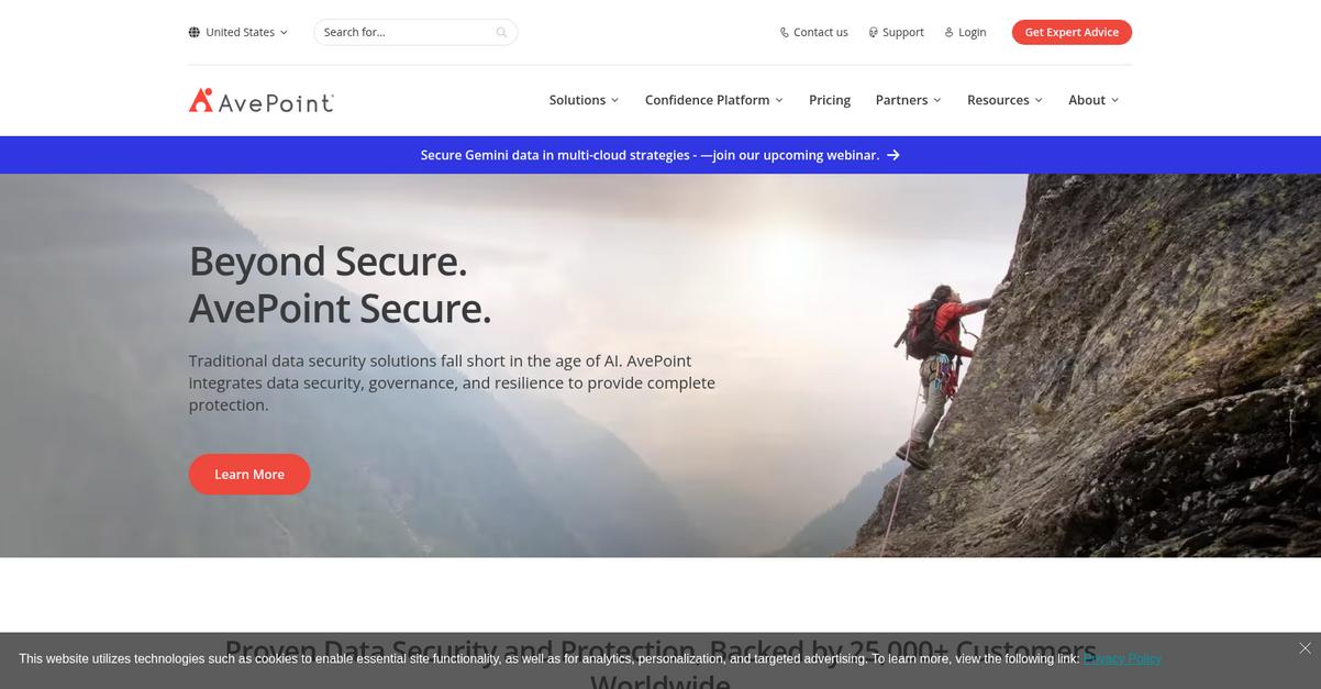 Ave Point Homepage
