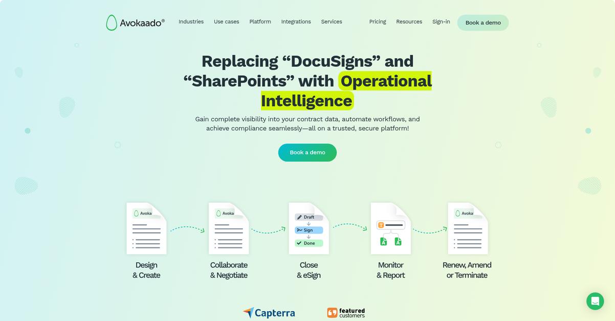 Avokaado Homepage