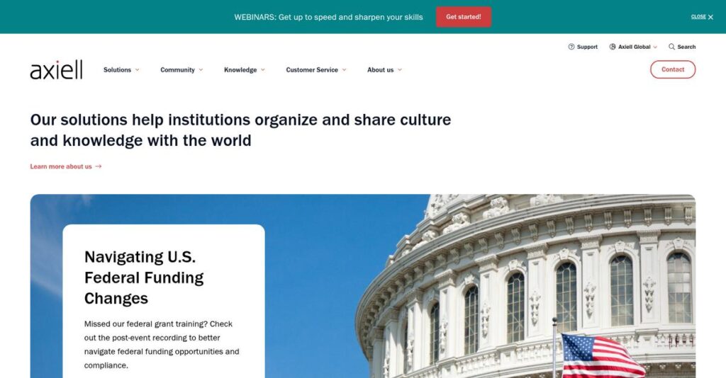 Axiell Homepage