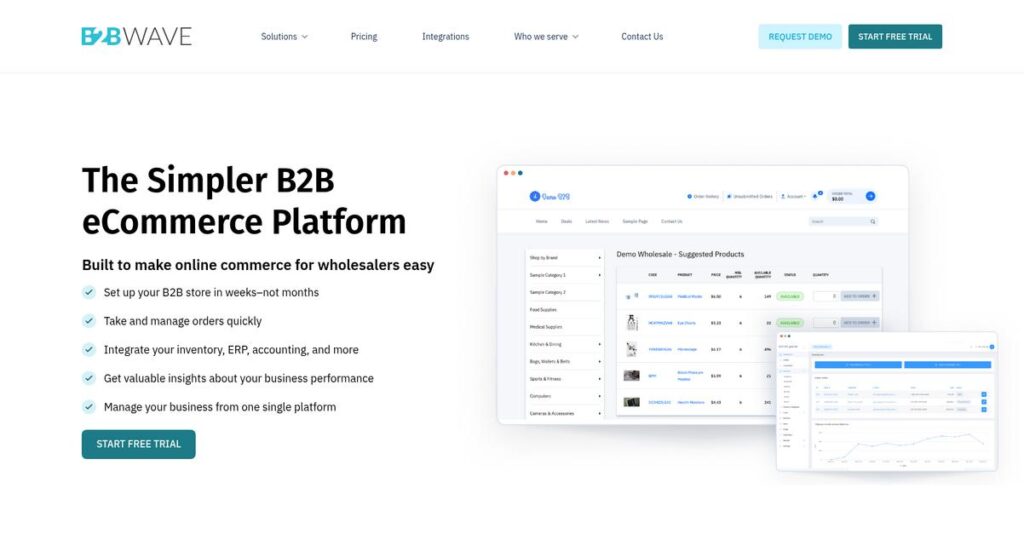 B2B Wave Homepage