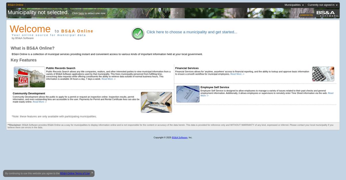 Bsa Software Homepage
