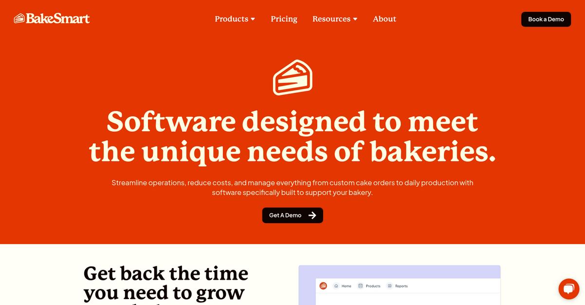 Bake Smart Homepage