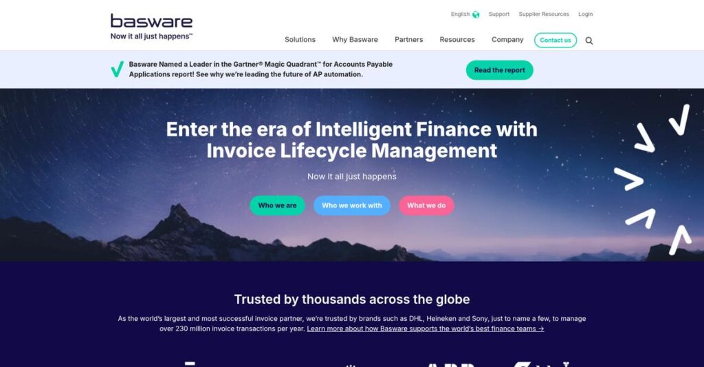 Basware Homepage