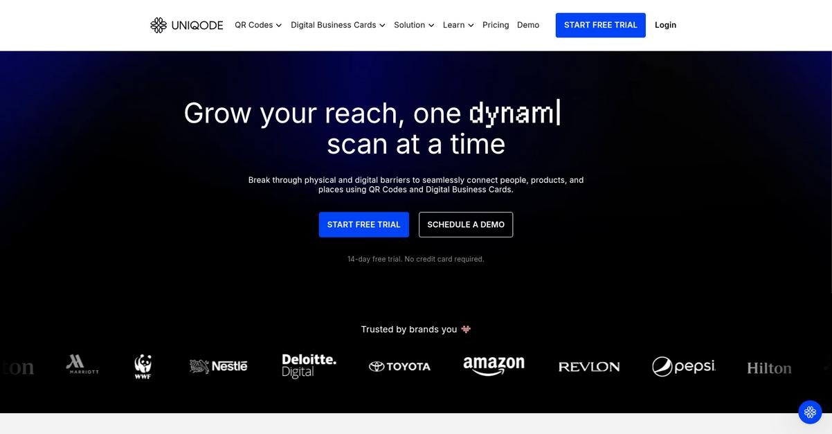 Beaconstac Homepage