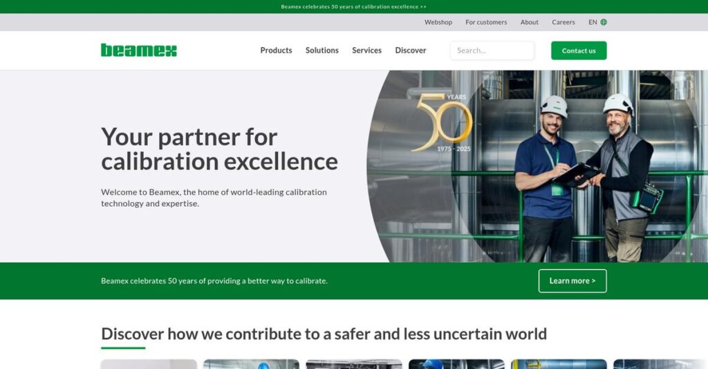 Beamex Homepage