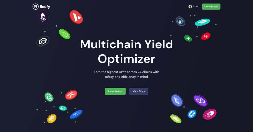 Beefy Finance Homepage