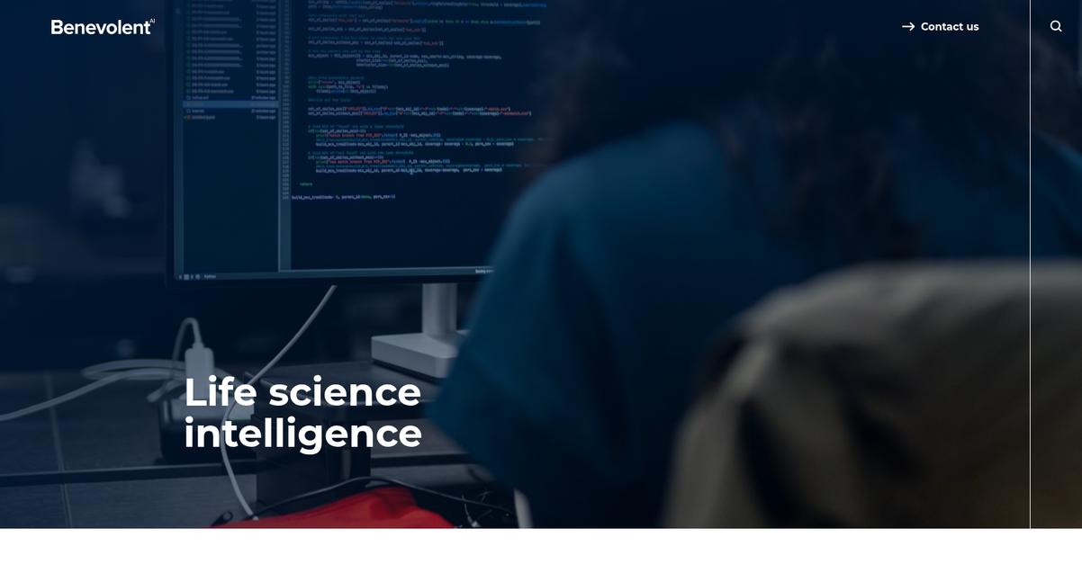 Benevolent Ai Homepage