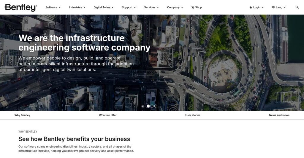 Bentley Systems Homepage