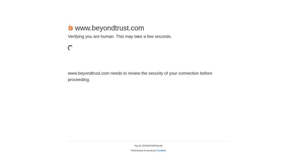 BeyondTrust Homepage