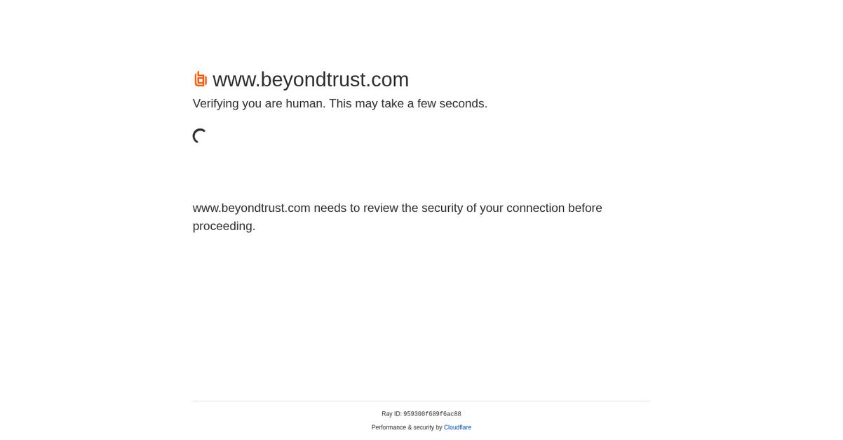Beyond Trust Homepage