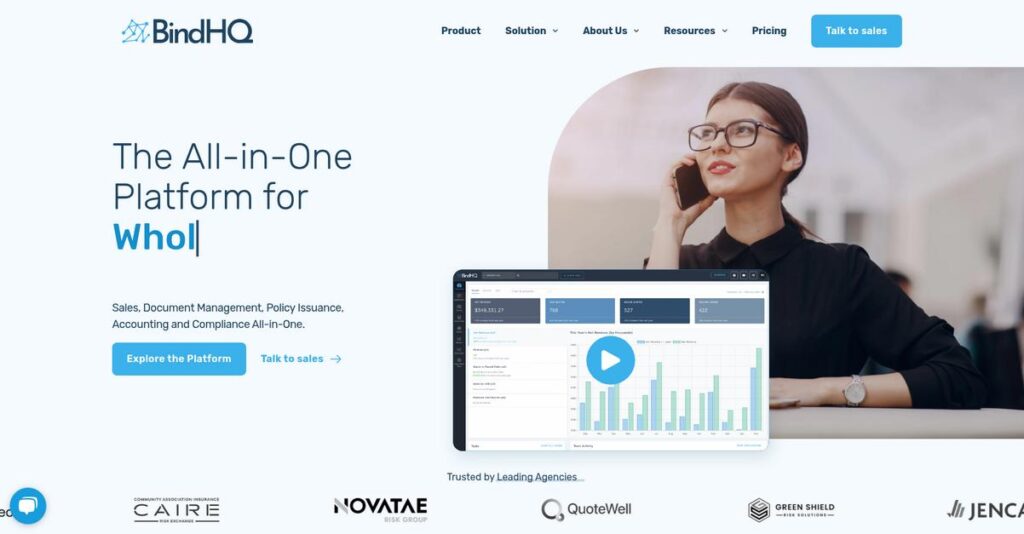 BindHQ Homepage