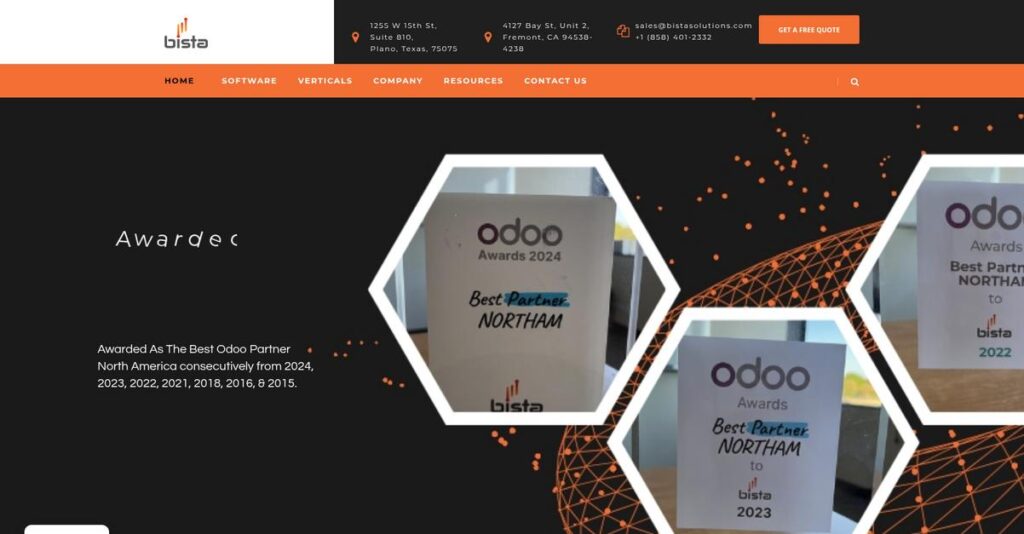 Bista Solutions Homepage
