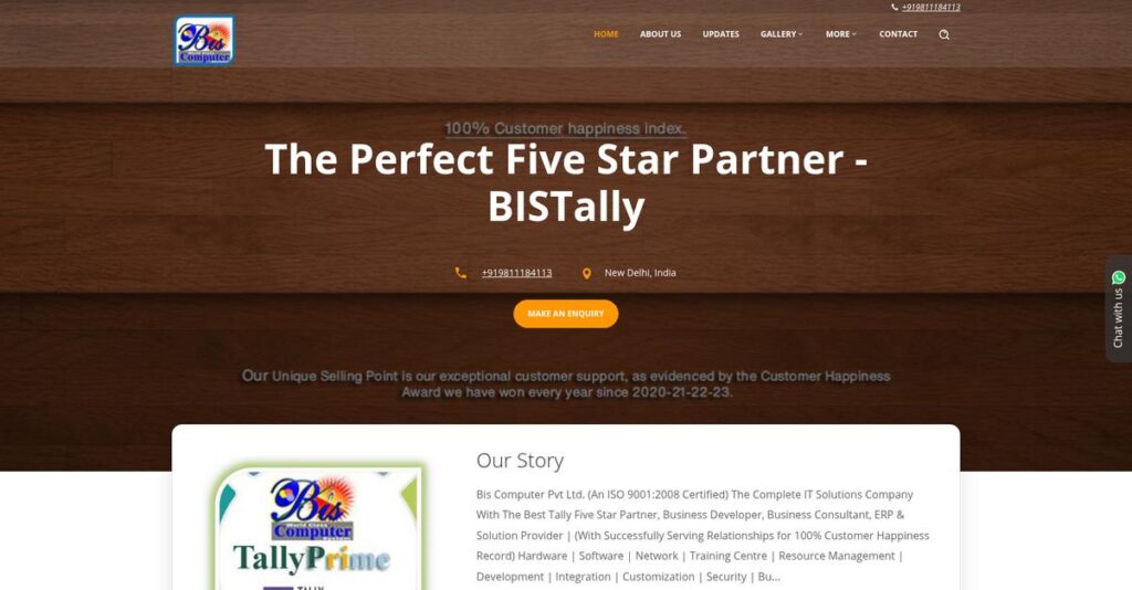 Bistally Homepage
