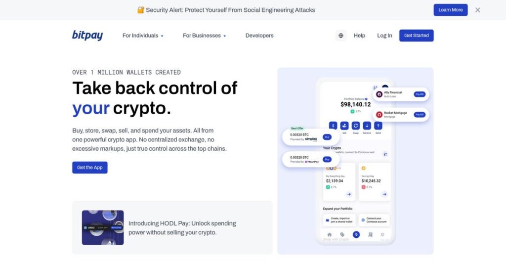 BitPay Homepage