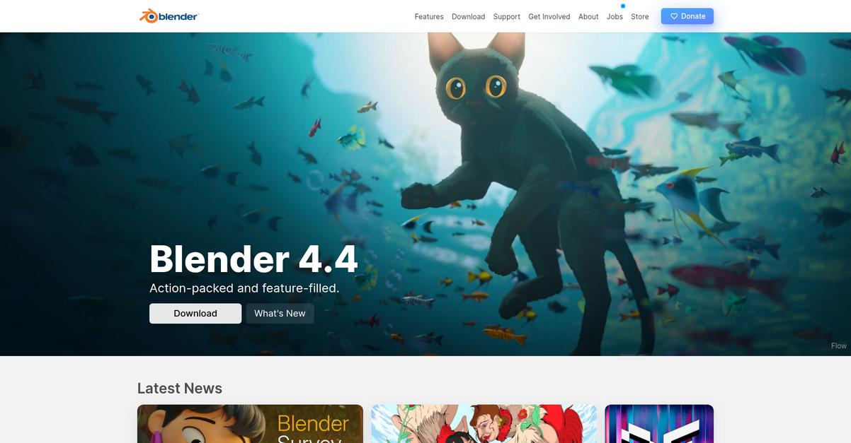 Blender Homepage