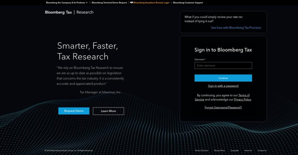 Bloomberg Tax Homepage