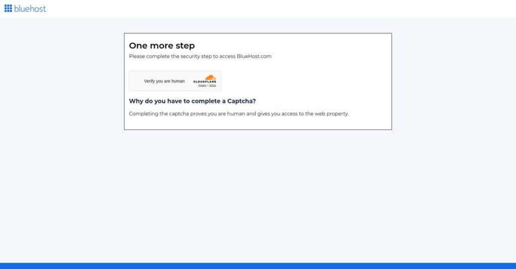 Bluehost Homepage