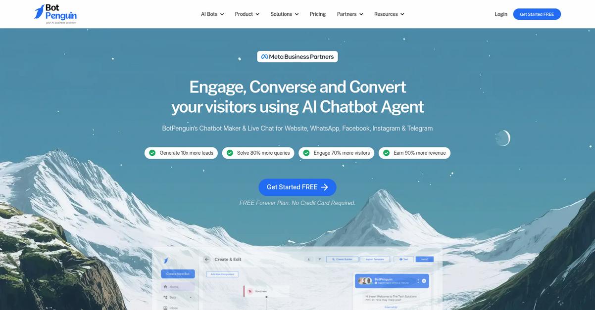 Bot Penguin Homepage