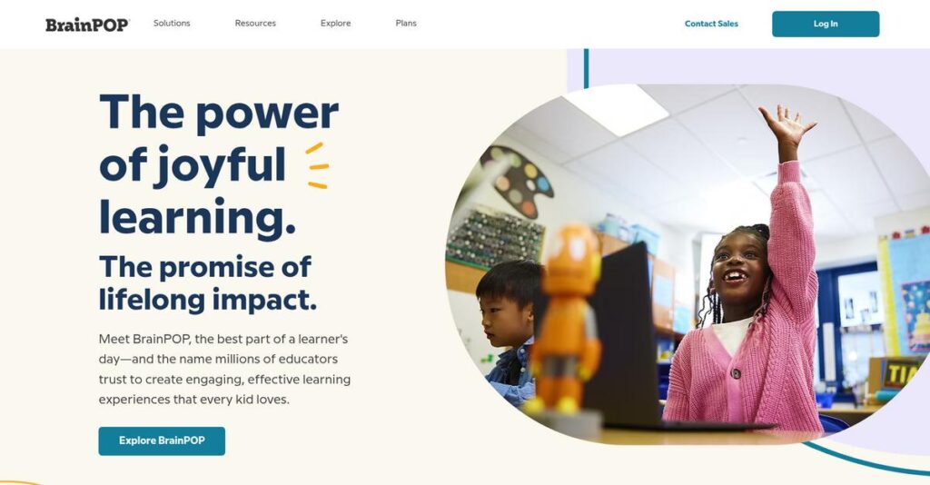 BrainPOP Homepage