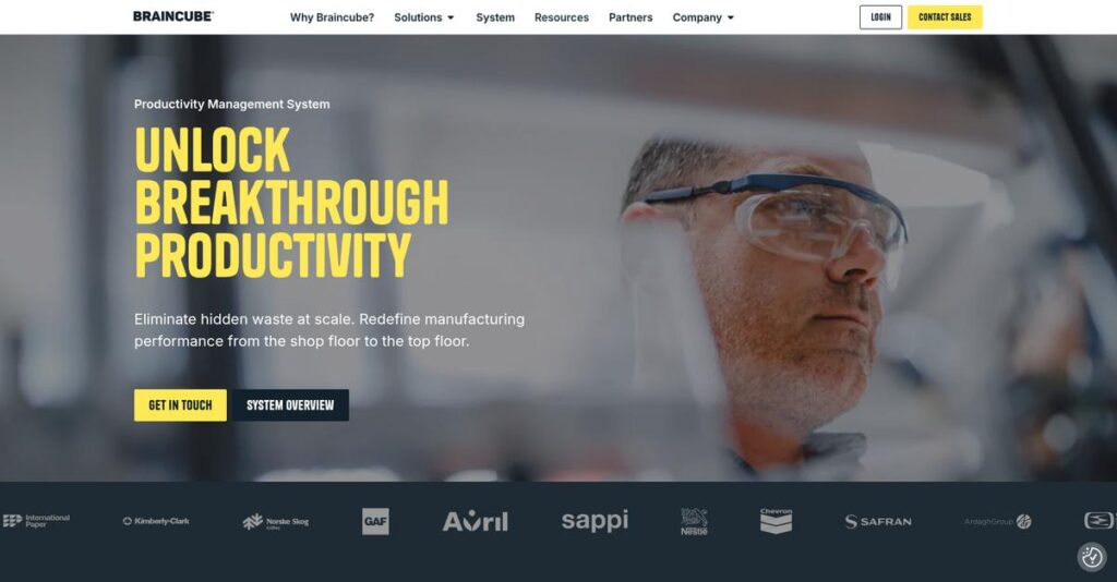 Braincube Homepage