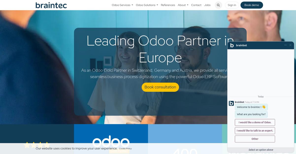 Braintec Homepage