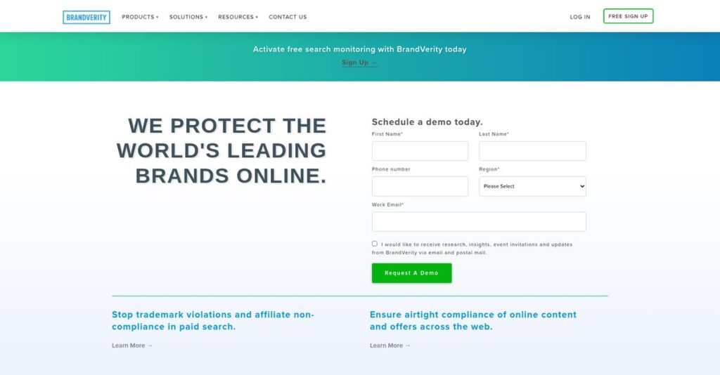 BrandVerity Homepage