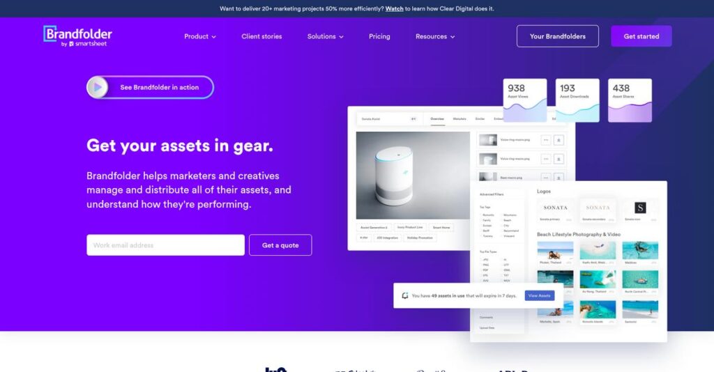 Brandfolder Homepage