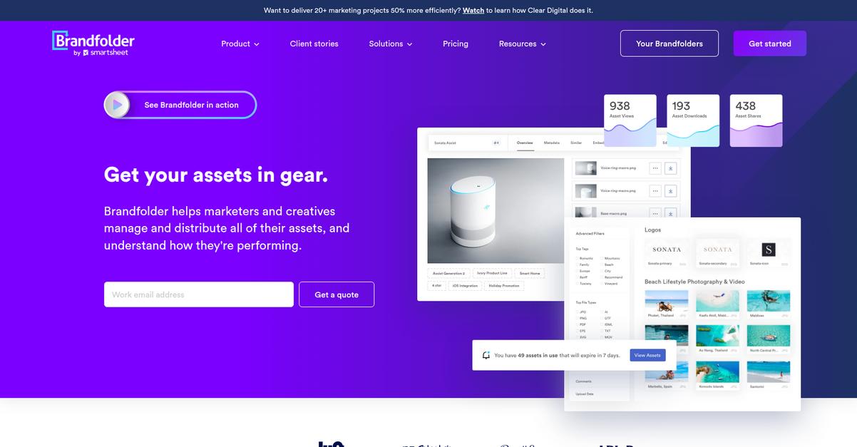 Brandfolder Homepage