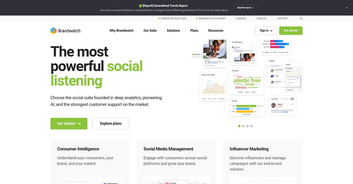 Brandwatch Homepage