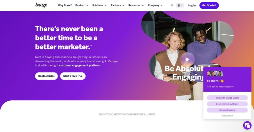 Braze Homepage