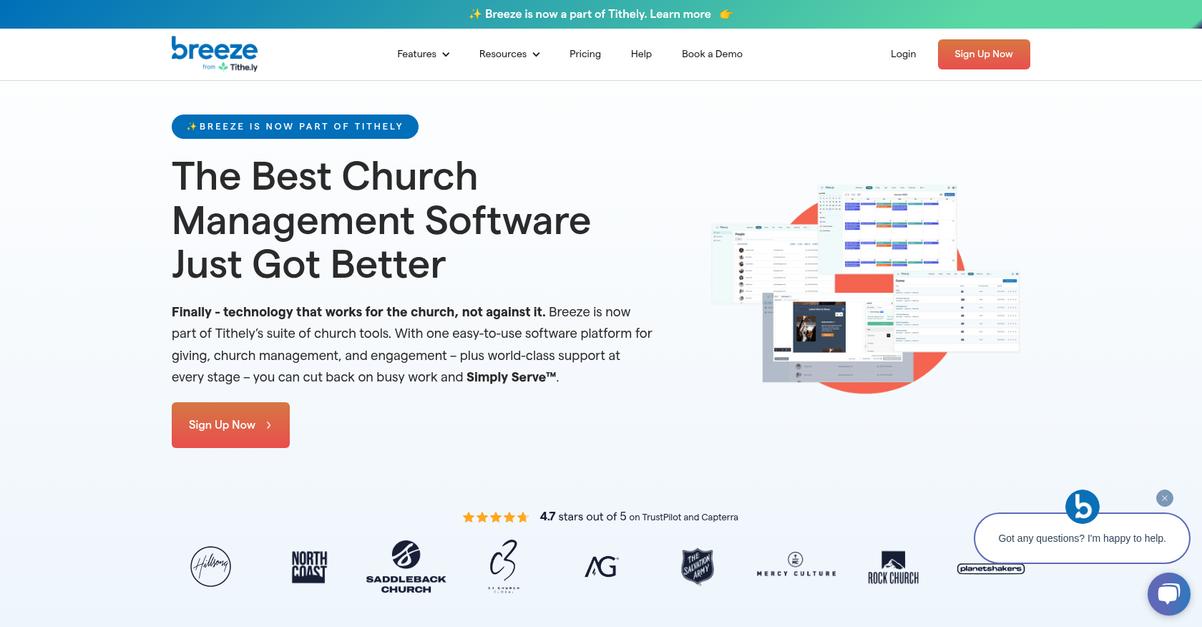 Breeze Homepage