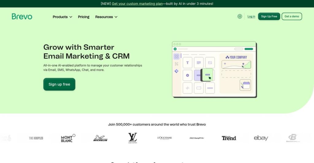 Brevo Homepage